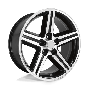 PR148B 20X8 5X4.75 73.1 BLK MACH-SPK 0MM