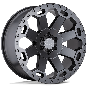 BR WARLORD 17X9 6X135 +12 87 M-GNMTL