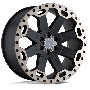 BR WARLORD 17X9 8X165 +12 122 M-BLK DDT