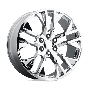 PR187C 22X9 6X5.5 78.1 CHROME 24MM