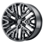 PR197GB 22X9 6X5.5 78.1 G-BLK 28MM