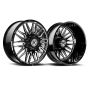 XF Off-Road XF-240 Dually Front 24x8.25 8x200 +110 Cb 142 Gloss Black & Milled