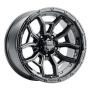 125-7973BK12 17X9 5X5.00 (-12) ULT 125BK Warmonger 5 (HB 78)