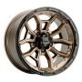 125-7985BZ12 17X9 5X5.50 (-12) ULT 125BZ Warmonger 5 (HB 87)