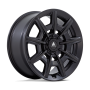 ESQUIRE 22X9 5X112/120 +35 SBLK-GBLK