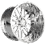 Amani DIRECTO-R 22x12 6x Blank -44 Cb 78.1 Polished