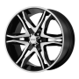 AR893 MAINLNE 20X8.5 5X4.5 G-BLK/MCH +35