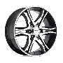 AR893 MAINLNE 20X8.5 6X135 G-BLK/MCH +35
