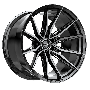 Arvano ART-3 Savona 20x10 6x135 -18 Cb 87.1 Gloss Black & Brushed Double Dark Tint