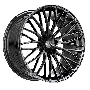 Arvano AV-50 Madrid 22x9 5x115 +15 Cb 73.1 Gloss Black