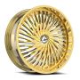 Azara AZA-526 22x9.5 5x115 5x120 +15 Cb 74.1 Nano Gold