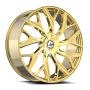 Azara AZA-527 22x8.5 5x114.3 5x120 +38 Cb 74.1 Gloss Black & Machined