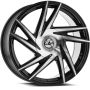Azara AZA-529 20x8.5 5x114.3 5x120 +35 Cb 74.1 Gloss Black & Machined