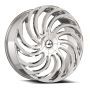 Azara AZA-534 22x9.5 5x115 5x120 +15 Cb 74.1 Gloss Black & Machined