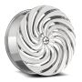 Azara AZA-535 24x9 5x 6x Blank +15 Cb 78.1 Nano Chrome (PCD Range 5x/6x100-127)