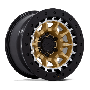 TUSK 17X8.5 5X5 71 -10 M-GOLD-MCH