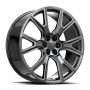 OE. Revolution C-19 22X9 6X139.7 +28 Cb 78.1 Gloss Black & Milled