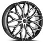 Cavallo CLV-37 24x9.0 5x115 5x120 +34 Cb 78.1 Gloss Black & Machined BLEM