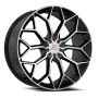 Cavallo CLV-44 22x9.5 5x115 5x120 +15 Cb 74.1 Gloss Black & Machined