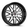 Cavallo CLV-46 18x8.0 5x108 5x114.3 +35 Cb 74.1 Gloss Black & Machined