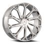 Cavallo CLV-51 22x8.5 5x112 5x114.3 +38 Cb 74.1 Nano Chrome BLEM