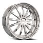 Cavallo CLV-53 22x9.5 6x135 6x139.7 +25 Cb 108 Gloss Black & Machined