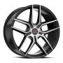 Cavallo CLV-55 18x8.0 5x114.3 5x120 +35 Cb 74.1 Gloss Black & Machined