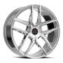 Cavallo CLV-55 22x8.5 5x114.3 5x120 +38 Cb 74.1 Gloss Black & Machined