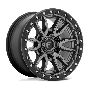 REBEL 18X9 6X4.5 66 +20 M-GMTL-BLK-RG