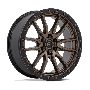 REBEL 22X9 6X5.5 106 +20 M-BNZ-BLK-RG