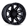 BRAWL 22X10 8X6.5 125 -18 M-BLK G-BLK