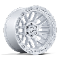 RAIL 17X9 6X5.5 106 +1 G-SLV MCH