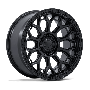 TALON 17X9 6X5.5 106 +1 BLK-OUT