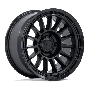 ASCEND 17X9 6X5.5 106 +1 M-BLK-GB-LP