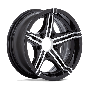HE1827 14X6 5X4.5 -6 G-BLK-MCH (NO CAP)