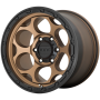 KM541 17X8.5 6X5.5 M-BRZ BLK LP 18MM