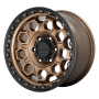 KM545 17X9 5X5.0 M-BRZ BLK LP 00MM