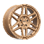KM716 18X8 5X4.5 M-BRONZE 38MM
