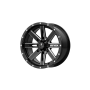 BOXER UTV 16X7 4X156 G-BLK MILL 10MM