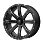 BOUNTY UTV 15X7 4X137 S-BLK MILL 10MM