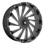 BLADE UTV 18X7 4X156 115 G-BLK-MILL +0