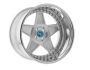 Modern Concept Mc-13 18X8.5/20X12 5X114.3 3 Pcs Wheel Offset +30 Lips 2.5"/7.5" Brushed Face Chrome Lip For 1993 Ford Mustang 5 Lug