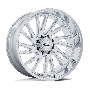 COMBAT 22X10 8X170 125 -18 CHROME