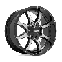 MO970 18X9 5X4.5 74.1 MACH G-BLK +18