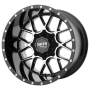MO986 22X10 6X135/5.5 G-BLK MACH -18MM