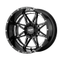 MO993 18X8.5 6X5.5 G-BLK MILL 18MM