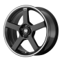 MR116 18X8 5X105/4.5 G-BLK +45MM