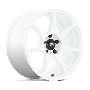 BATTLE 17X8 5X110 72 +30 WHITE