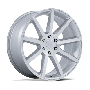 P6E 20X9.5 6X135 87 +30 G-SLV MCH-FC