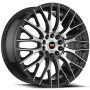 Spec-1 SP-55 18x8 5x100 5x114.3 +38 Cb 73.1 Gloss Black & Machined